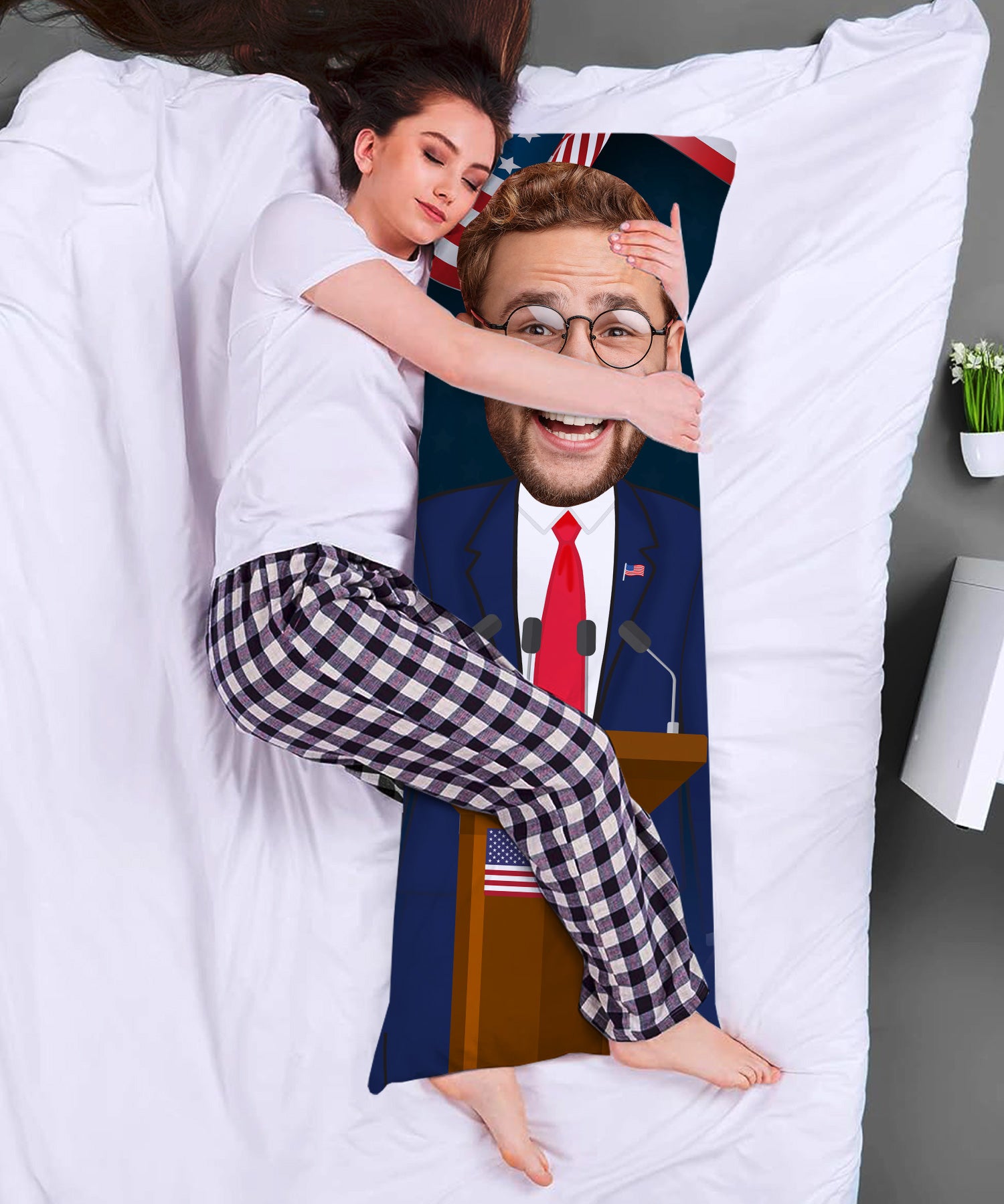 President Cuddle Buddy Body Pillow